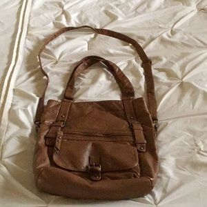 Shoulder brown bag